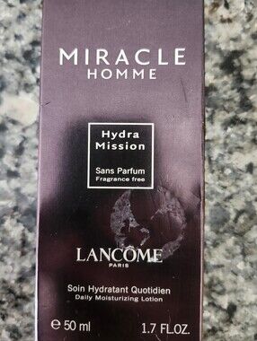 Lancome Miracle Homme Hydra Mission Sans Parfum Daily Moisturizer - 50ml